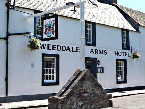 Tweeddale Arms Hotel Gifford Exterior foto